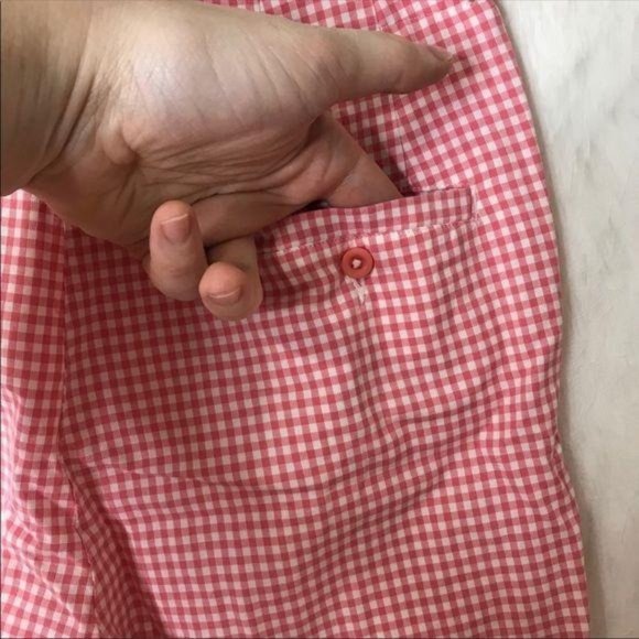 Liz Claiborne Liz Sport Size 4 Gingham Print Short - Picture 11 of 12